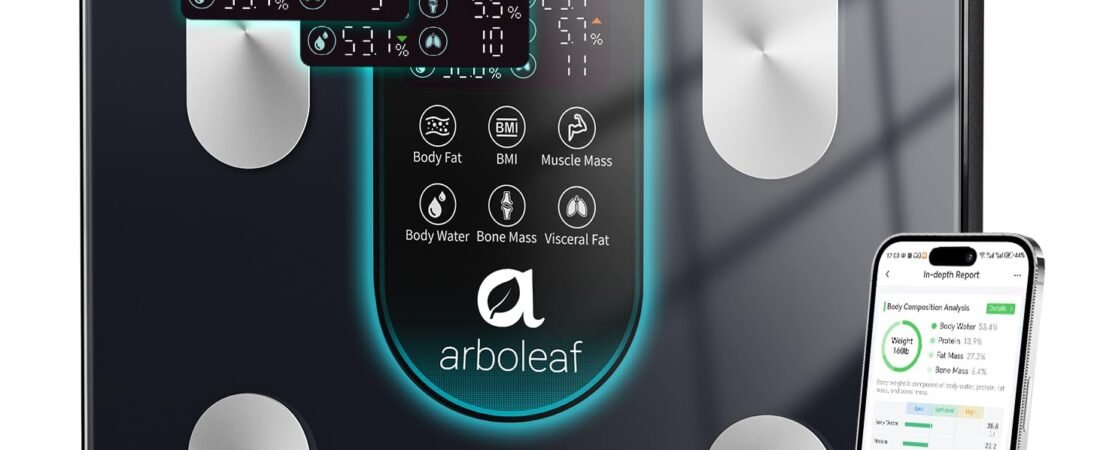 arboleaf Smart Scale With Handle: Understanding 8-Electrode Body Composition Tracking